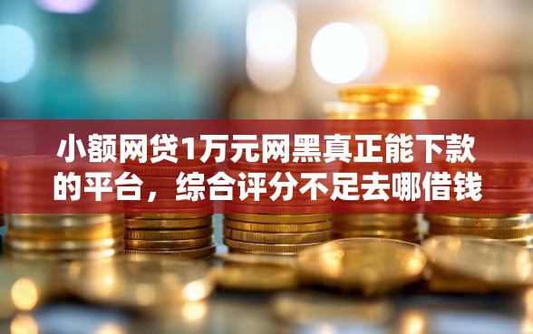 小额网贷1万元网黑真正能下款的平台，综合评分不足去哪借钱的7个平台介绍