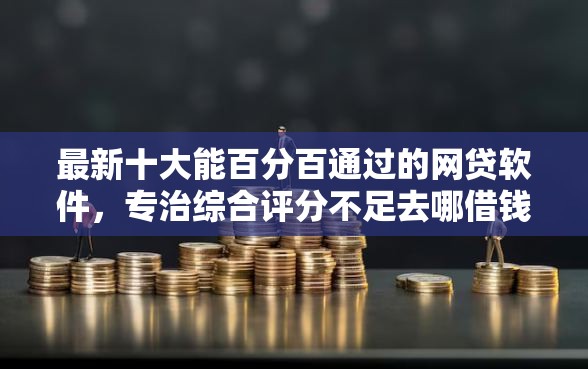 最新十大能百分百通过的网贷软件，专治综合评分不足去哪借钱