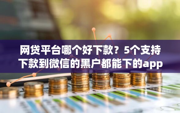 网贷平台哪个好下款？5个支持下款到微信的黑户都能下的app