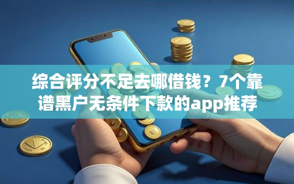 综合评分不足去哪借钱?7个靠谱黑户无条件下款的app推荐 综合评分不足去哪借钱?7个靠谱黑户无条件下款的app推荐