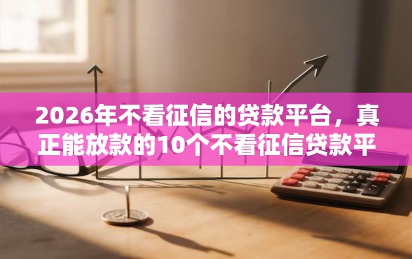 2026年不看征信的贷款平台,真正能放款的10个不看征信贷款平台推荐 2026年不看征信的贷款平台,真正能放款的10个不看征信贷款平台推荐
