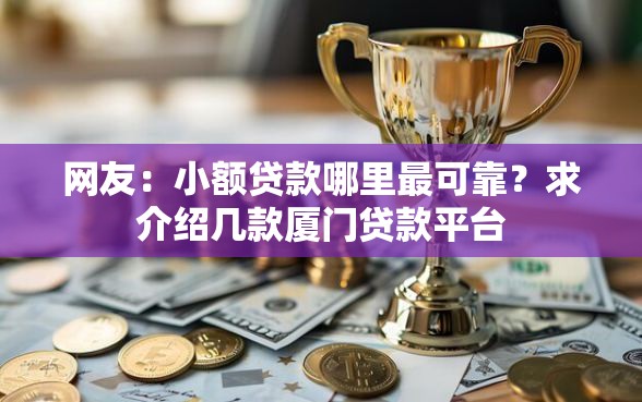 网友：小额贷款哪里最可靠？求介绍几款厦门贷款平台