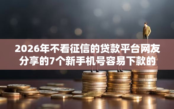 2026年不看征信的贷款平台网友分享的7个新手机号容易下款的软件我觉得不错! 2026年不看征信的贷款平台网友分享的7个新手机号容易下款的软件我觉得不错!