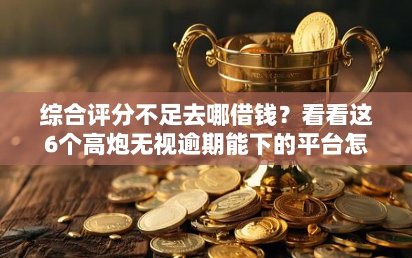综合评分不足去哪借钱?看看这6个高炮无视逾期能下的平台怎么样 综合评分不足去哪借钱?看看这6个高炮无视逾期能下的平台怎么样