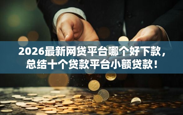 2026最新网贷平台哪个好下款，总结十个贷款平台小额贷款！