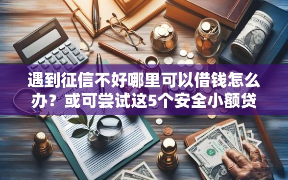 遇到征信不好哪里可以借钱怎么办？或可尝试这5个安全小额贷款平台