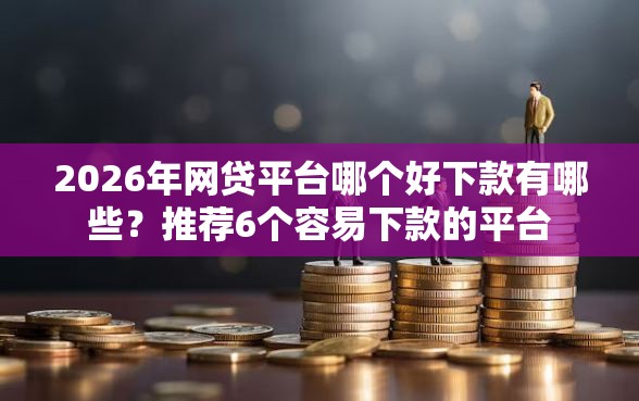 2026年网贷平台哪个好下款有哪些？推荐6个容易下款的平台