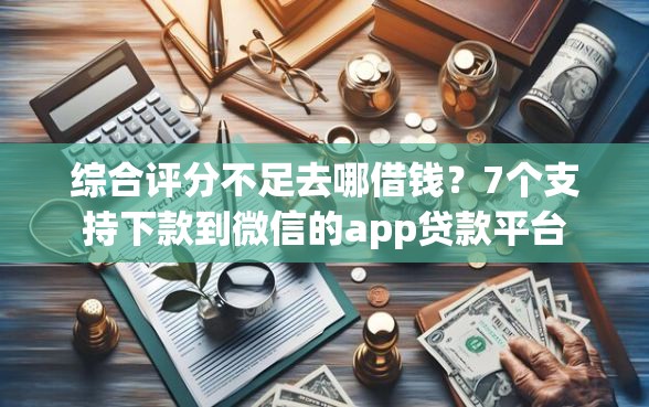 综合评分不足去哪借钱？7个支持下款到微信的app贷款平台