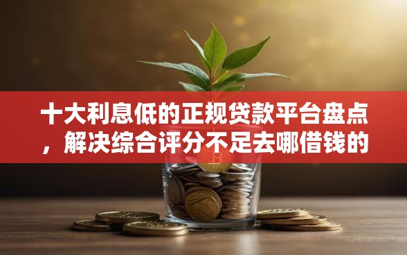 十大利息低的正规贷款平台盘点,解决综合评分不足去哪借钱的问题 十大利息低的正规贷款平台盘点,解决综合评分不足去哪借钱的问题