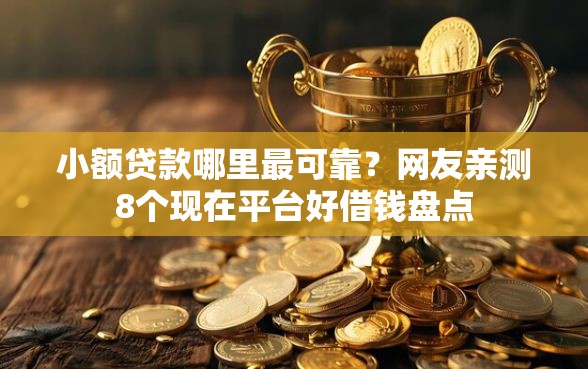 小额贷款哪里最可靠？网友亲测8个现在平台好借钱盘点