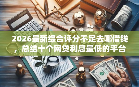 2026最新综合评分不足去哪借钱，总结十个网贷利息最低的平台！