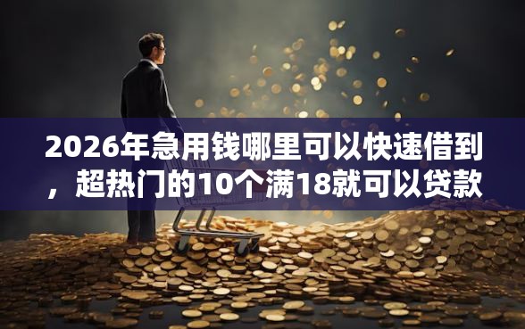 2026年急用钱哪里可以快速借到,超热门的10个满18就可以贷款的平台推荐 2026年急用钱哪里可以快速借到,超热门的10个满18就可以贷款的平台推荐