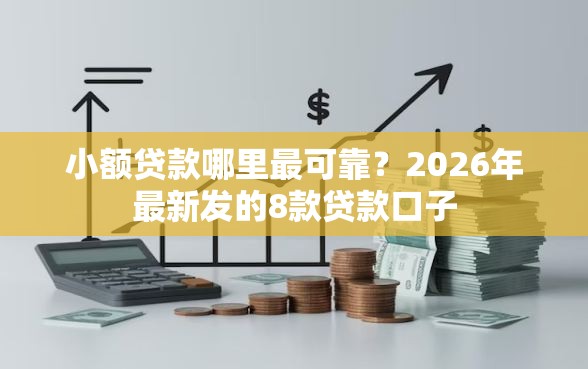 小额贷款哪里最可靠？2026年最新发的8款贷款口子