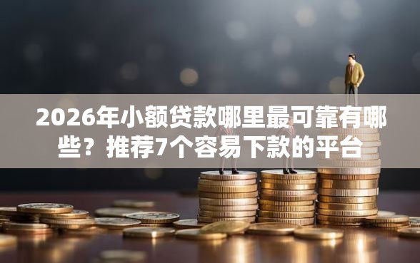 2026年小额贷款哪里最可靠有哪些？推荐7个容易下款的平台