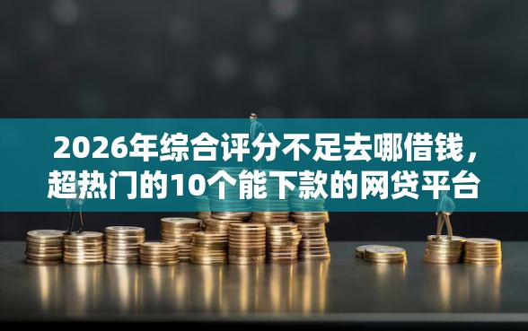 2026年综合评分不足去哪借钱，超热门的10个能下款的网贷平台推荐