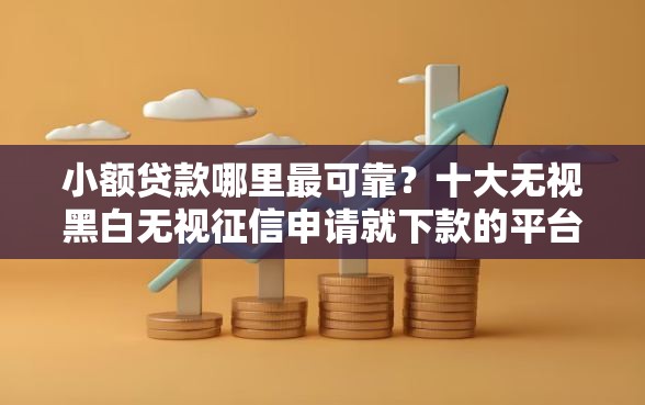 小额贷款哪里最可靠？十大无视黑白无视征信申请就下款的平台推荐