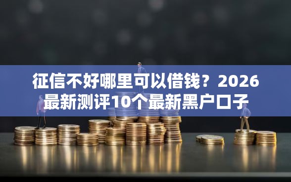 征信不好哪里可以借钱?2026最新测评10个最新黑户口子 征信不好哪里可以借钱?2026最新测评10个最新黑户口子
