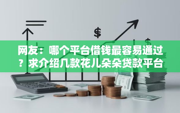 网友：哪个平台借钱最容易通过？求介绍几款花儿朵朵贷款平台官网