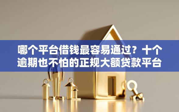 哪个平台借钱最容易通过?十个逾期也不怕的正规大额贷款平台 哪个平台借钱最容易通过?十个逾期也不怕的正规大额贷款平台