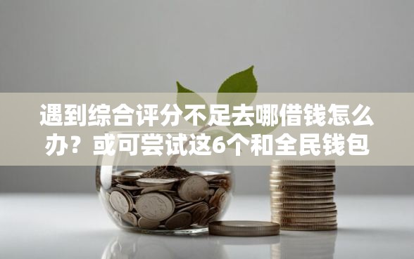遇到综合评分不足去哪借钱怎么办？或可尝试这6个和全民钱包一样好下款的软件