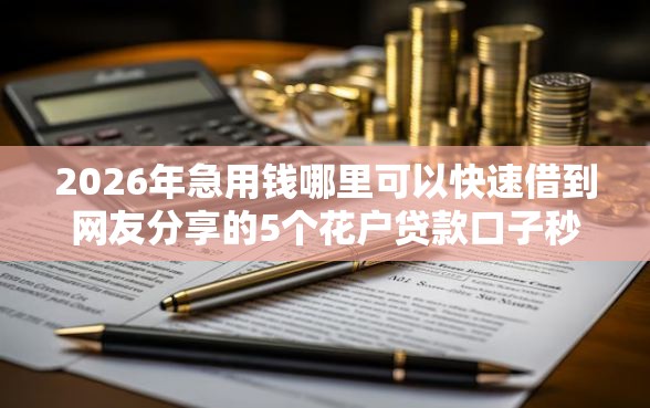 2026年急用钱哪里可以快速借到网友分享的5个花户贷款口子秒下的我觉得不错！