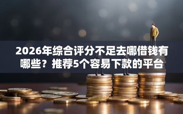 2026年综合评分不足去哪借钱有哪些？推荐5个容易下款的平台