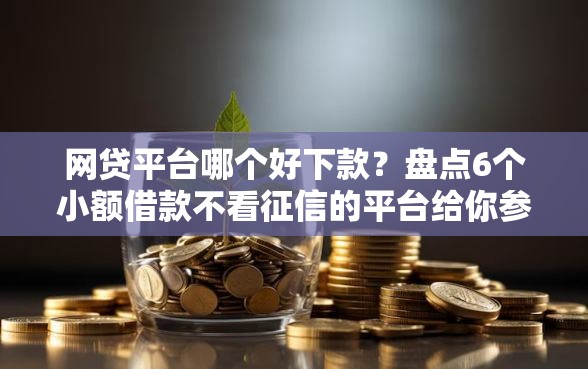 网贷平台哪个好下款？盘点6个小额借款不看征信的平台给你参考