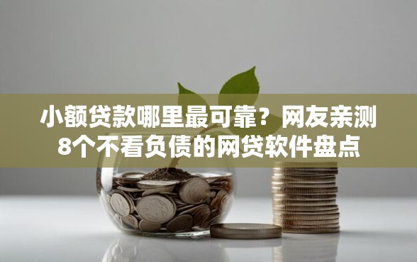 小额贷款哪里最可靠？网友亲测8个不看负债的网贷软件盘点