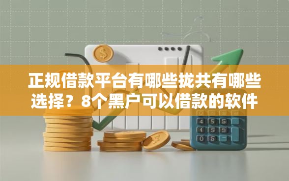 正规借款平台有哪些拢共有哪些选择？8个黑户可以借款的软件详解
