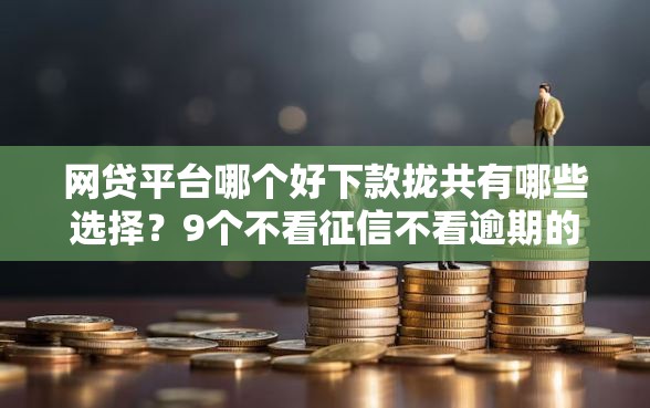 网贷平台哪个好下款拢共有哪些选择？9个不看征信不看逾期的借钱平台详解