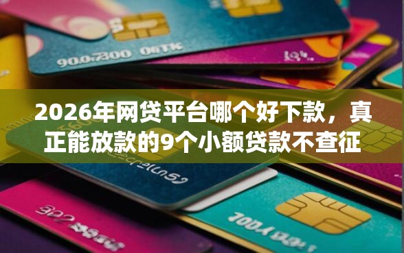 2026年网贷平台哪个好下款，真正能放款的9个小额贷款不查征信的app推荐