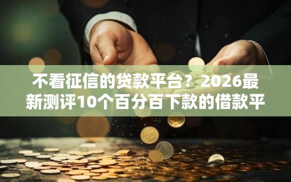 不看征信的贷款平台？2026最新测评10个百分百下款的借款平台
