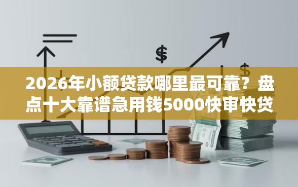 2026年小额贷款哪里最可靠?盘点十大靠谱急用钱5000快审快贷无需征信口子 2026年小额贷款哪里最可靠?盘点十大靠谱急用钱5000快审快贷无需征信口子