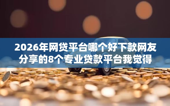 2026年网贷平台哪个好下款网友分享的8个专业贷款平台我觉得不错！