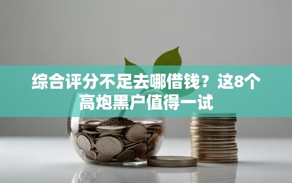 综合评分不足去哪借钱?这8个高炮黑户值得一试 综合评分不足去哪借钱?这8个高炮黑户值得一试