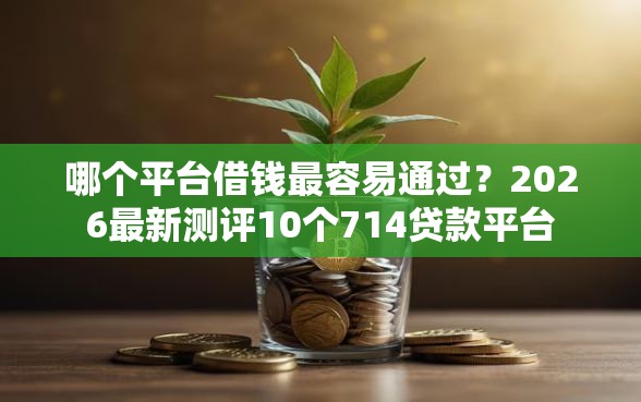 哪个平台借钱最容易通过？2026最新测评10个714贷款平台