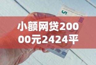 小额网贷20000元2424平台百分百可以借到钱，哪个平台借钱最容易通过的8个平台介绍