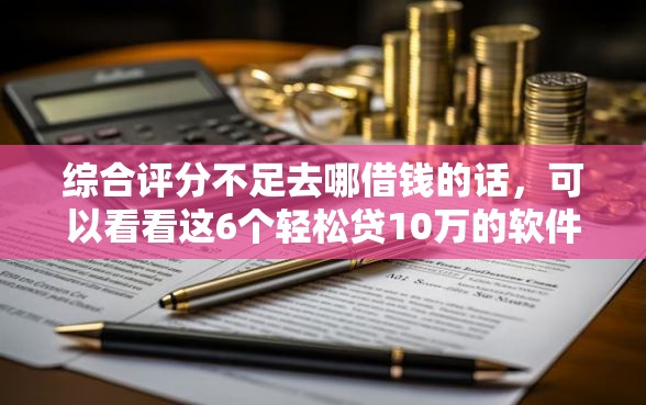 综合评分不足去哪借钱的话，可以看看这6个轻松贷10万的软件