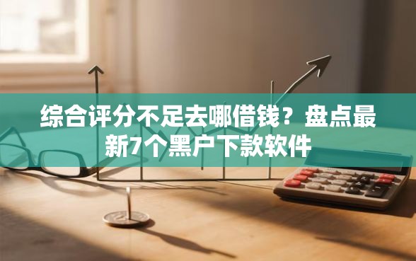 综合评分不足去哪借钱？盘点最新7个黑户下款软件