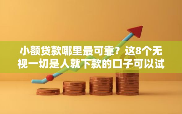 小额贷款哪里最可靠？这8个无视一切是人就下款的口子可以试试