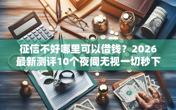 征信不好哪里可以借钱?2026最新测评10个夜间无视一切秒下款的高炮口子 征信不好哪里可以借钱?2026最新测评10个夜间无视一切秒下款的高炮口子