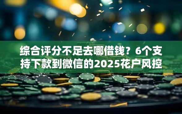 综合评分不足去哪借钱？6个支持下款到微信的2025花户风控必过的口子论坛