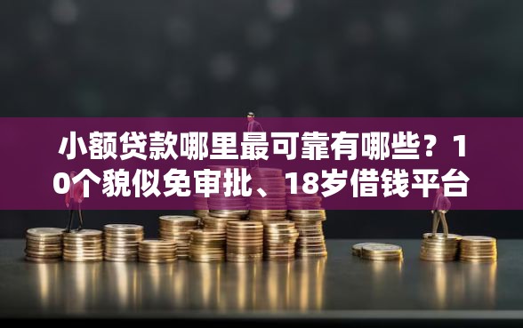 小额贷款哪里最可靠有哪些？10个貌似免审批、18岁借钱平台合集