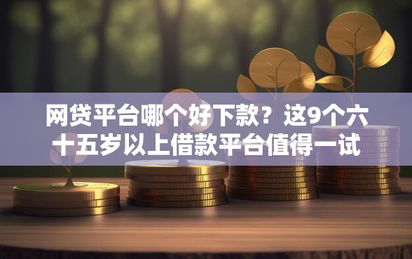 网贷平台哪个好下款？这9个六十五岁以上借款平台值得一试