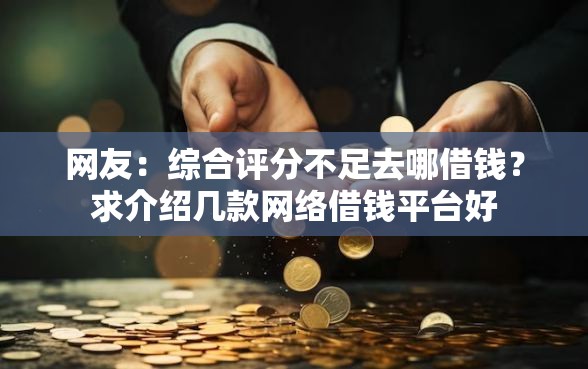 网友：综合评分不足去哪借钱？求介绍几款网络借钱平台好