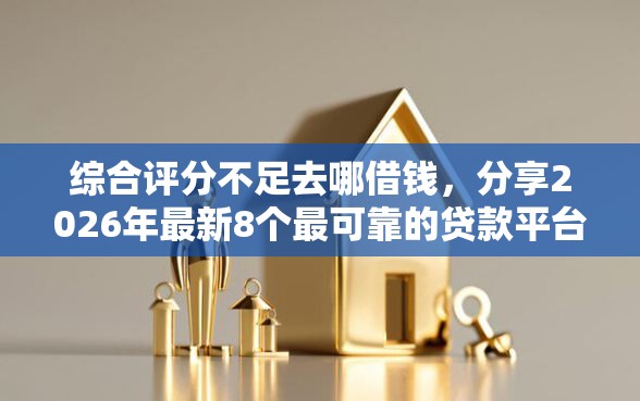 综合评分不足去哪借钱，分享2026年最新8个最可靠的贷款平台