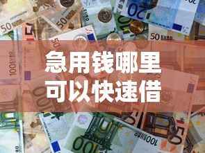 急用钱哪里可以快速借到？十大芝麻分700能秒下的平台推荐