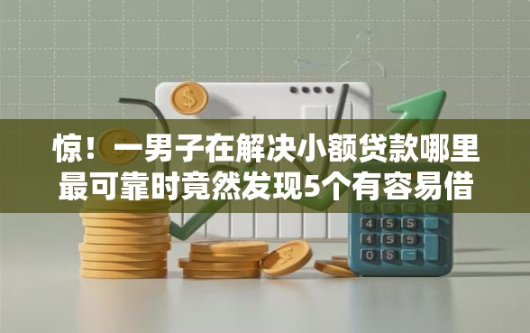 惊！一男子在解决小额贷款哪里最可靠时竟然发现5个有容易借的平台嘛，事后分享了出来