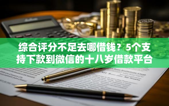 综合评分不足去哪借钱？5个支持下款到微信的十八岁借款平台秒过的软件