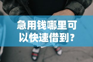 急用钱哪里可以快速借到？2026最新测评10个借款平台容易通过